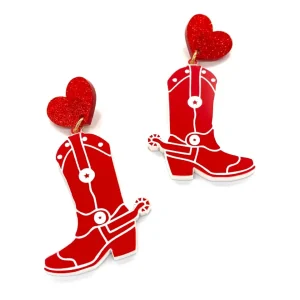 Earrings^Haus Of Dizzy 'Cowboy Boot' Earrings