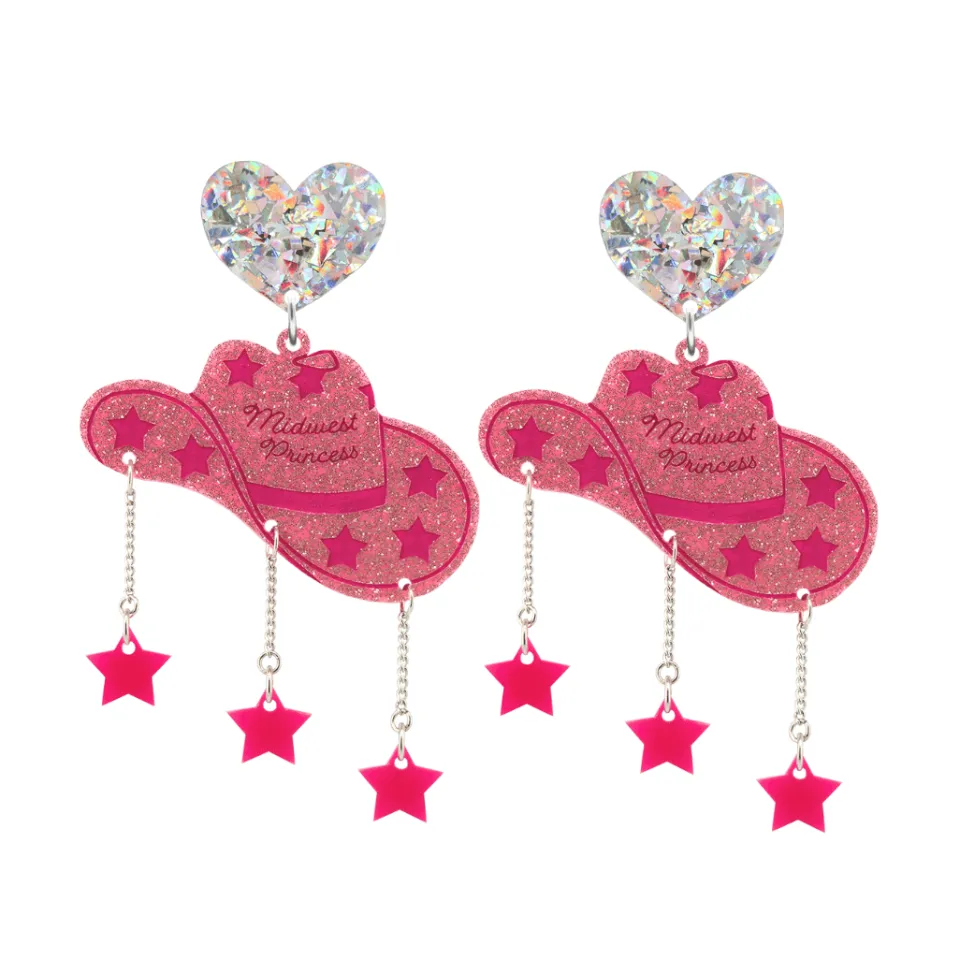 haus_of_dizzy_cowboy_cuti_1.webp Earrings^Haus Of Dizzy 'Cowboy Cutie' Dangle Earrings
