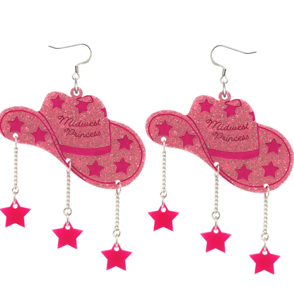 haus_of_dizzy_cowboy_cuti_2.webp Earrings^Haus Of Dizzy 'Cowboy Cutie' Dangle Earrings