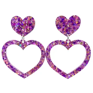 Barbie Hearts | Earrings^Haus Of Dizzy Crystal Barbie Heart Earrings