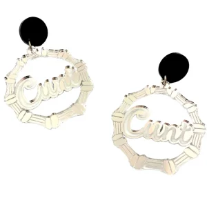 Bamboo Hoops | Earrings^Haus Of Dizzy Cunt Bamboo Hoops