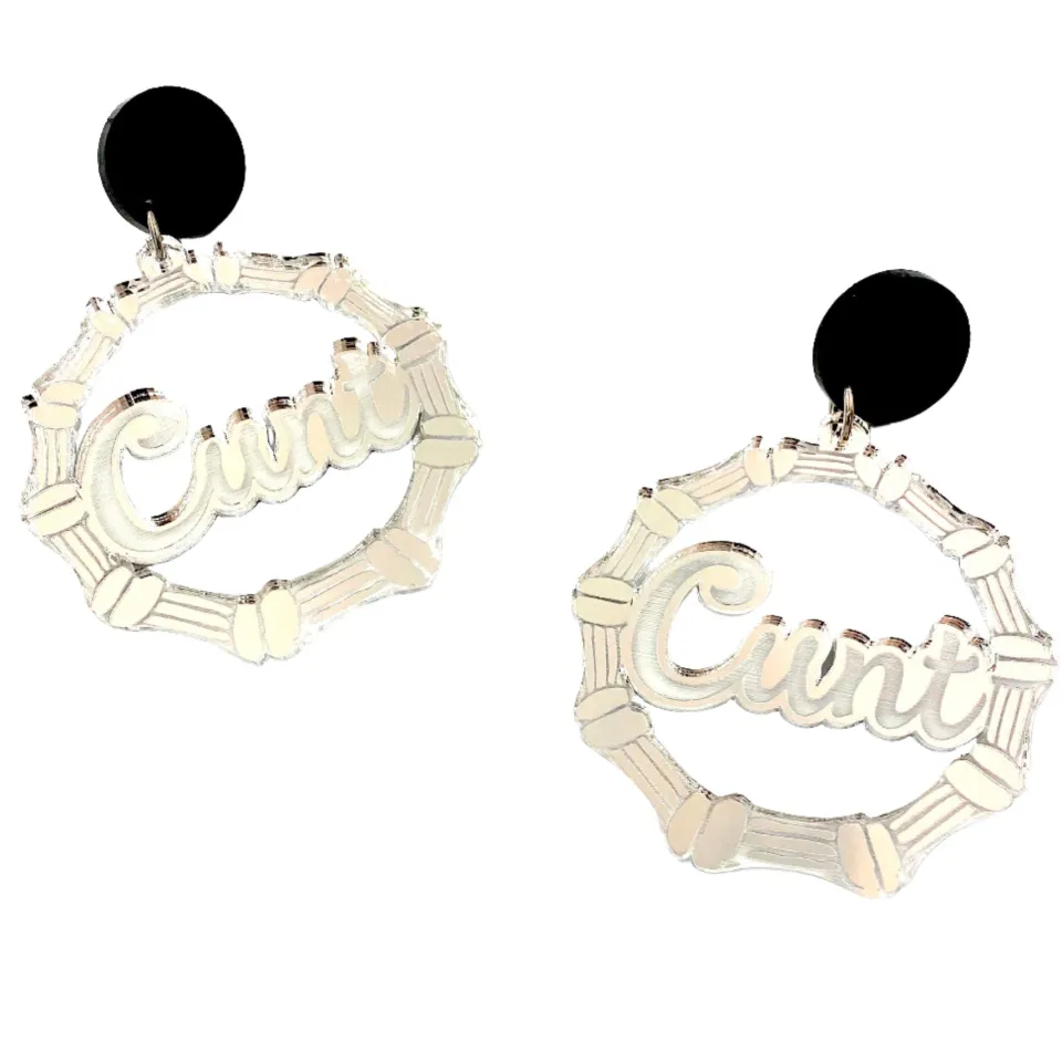 haus_of_dizzy_cunt_bamboo_1.webp Bamboo Hoops | Earrings^Haus Of Dizzy Cunt Bamboo Hoops