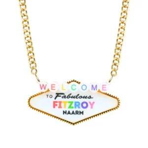 Personalised Jewels | Necklaces^Haus Of Dizzy Custom 'Welcome to the Fabulous Hood' Necklace