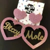 Earrings^Haus Of Dizzy 'Dizzy Mole' Heart Earrings