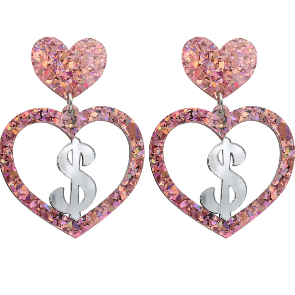 haus_of_dizzy_dollarz_cri_2.webp Earrings^Haus Of Dizzy 'DOLLARZ' CRINKLE GLITTER EARRINGS