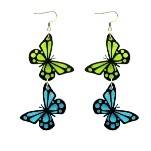 Earrings^Haus Of Dizzy Double 'Beautiful Budya Budya' Earrings