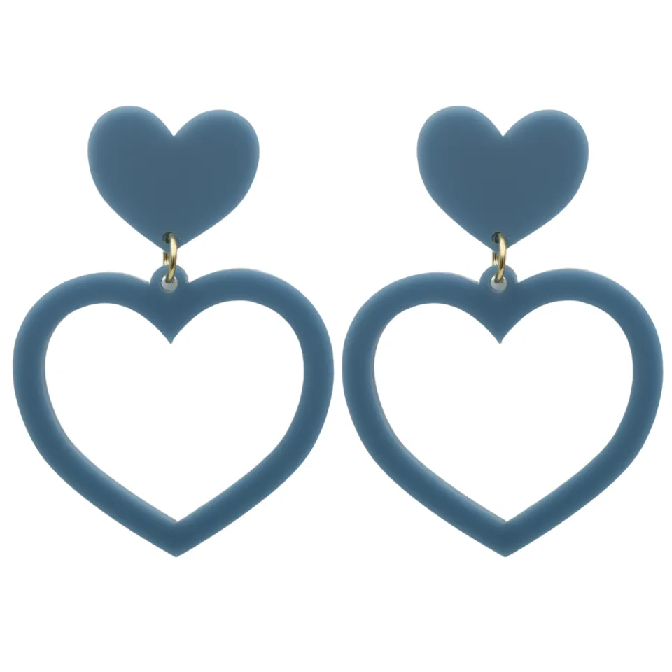 haus_of_dizzy_earth_tones_1.webp Barbie Hearts | Earrings^Haus Of Dizzy Earth Tones Collection