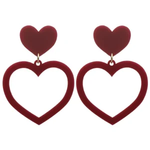 Barbie Hearts | Earrings^Haus Of Dizzy Earth Tones Collection