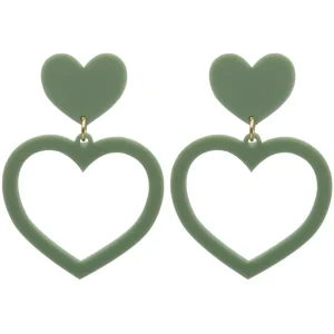Barbie Hearts | Earrings^Haus Of Dizzy Earth Tones Collection