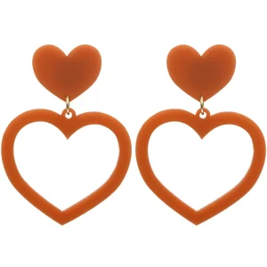 Barbie Hearts | Earrings^Haus Of Dizzy Earth Tones Collection