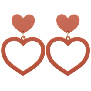 Barbie Hearts | Earrings^Haus Of Dizzy Earth Tones Collection