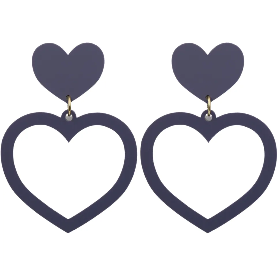 haus_of_dizzy_earth_tones_6.webp Barbie Hearts | Earrings^Haus Of Dizzy Earth Tones Collection