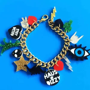 Bracelets | Earrings^Haus Of Dizzy 'Eye see you' Charm Bracelet