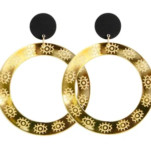Earrings^Haus Of Dizzy 'Eye see you' hoops