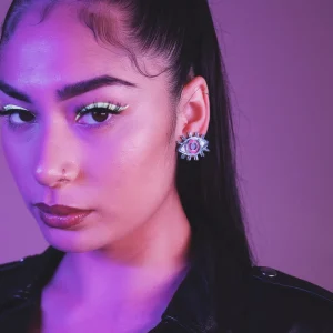 Earrings^Haus Of Dizzy 'Eye See You' Studs