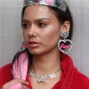Earrings^Haus Of Dizzy 'Fierce Girls' Heart Earrings