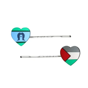Hair Accessories^Haus Of Dizzy 'First Nations Pride' Mirror Flag Hair Pins ✊?✊?✊?✊?✊?
