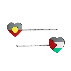 Hair Accessories^Haus Of Dizzy 'First Nations Pride' Mirror Flag Hair Pins ✊?✊?✊?✊?✊?