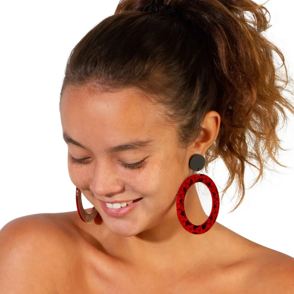 haus_of_dizzy_fiyah_hoop__1.webp Earrings^Haus Of Dizzy 'Fiyah' Hoop Earrings