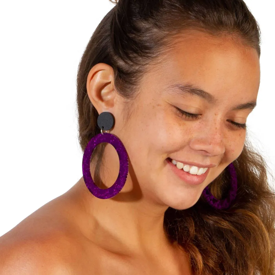 haus_of_dizzy_fiyah_hoop__11.webp Earrings^Haus Of Dizzy 'Fiyah' Hoop Earrings