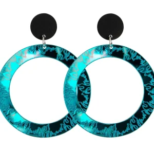 Earrings^Haus Of Dizzy 'Fiyah' Hoop Earrings