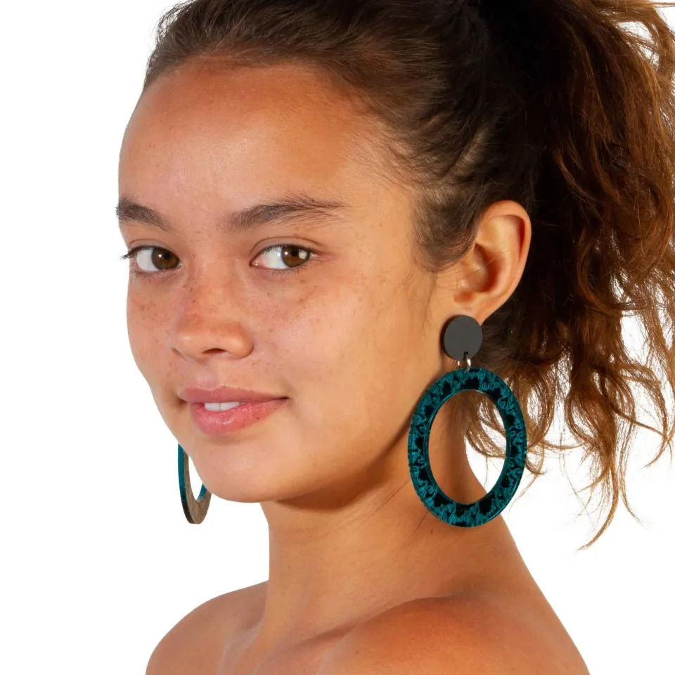 haus_of_dizzy_fiyah_hoop__4.webp Earrings^Haus Of Dizzy 'Fiyah' Hoop Earrings