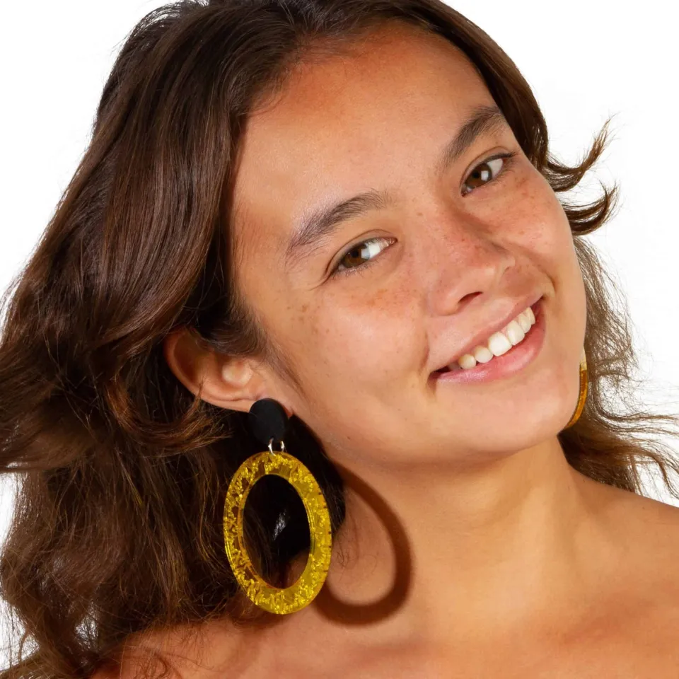 haus_of_dizzy_fiyah_hoop__8.webp Earrings^Haus Of Dizzy 'Fiyah' Hoop Earrings