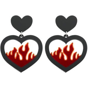 Earrings^Haus Of Dizzy 'Flamezz' Earrings