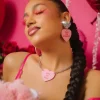 Necklaces^Haus Of Dizzy 'Gentle Reminder' Candy Heart Necklace