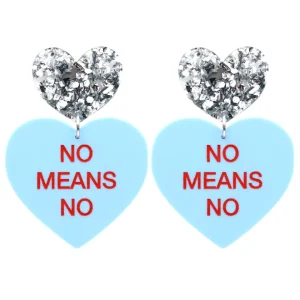 Earrings^Haus Of Dizzy 'Gentle Reminder' Candy Heart Earrings