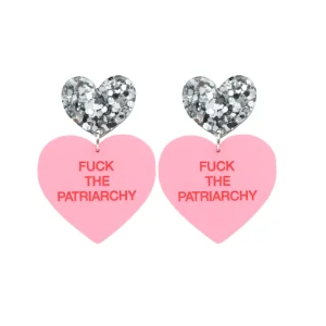 Earrings^Haus Of Dizzy 'Gentle Reminder' Candy Heart Earrings