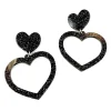 Barbie Hearts | Earrings^Haus Of Dizzy Glitter Barbie Heart Earrings