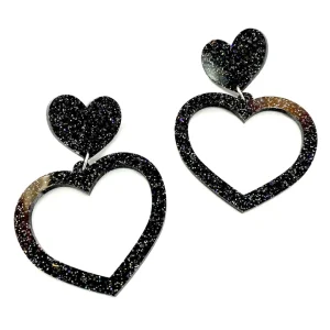 Barbie Hearts | Earrings^Haus Of Dizzy Glitter Barbie Heart Earrings