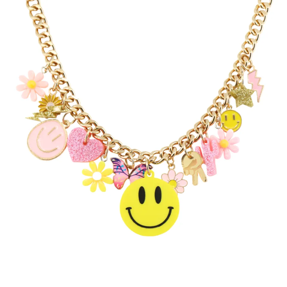 haus_of_dizzy_happy_days__0.webp Necklaces^Haus Of Dizzy 'Happy Days' Charm Necklace
