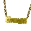 Necklaces^Haus Of Dizzy 'Homegirl' Plate Necklace