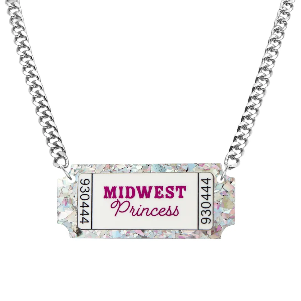 haus_of_dizzy_hometown_ho_0.webp Necklaces^Haus Of Dizzy 'Hometown Honey' Ticket Necklace