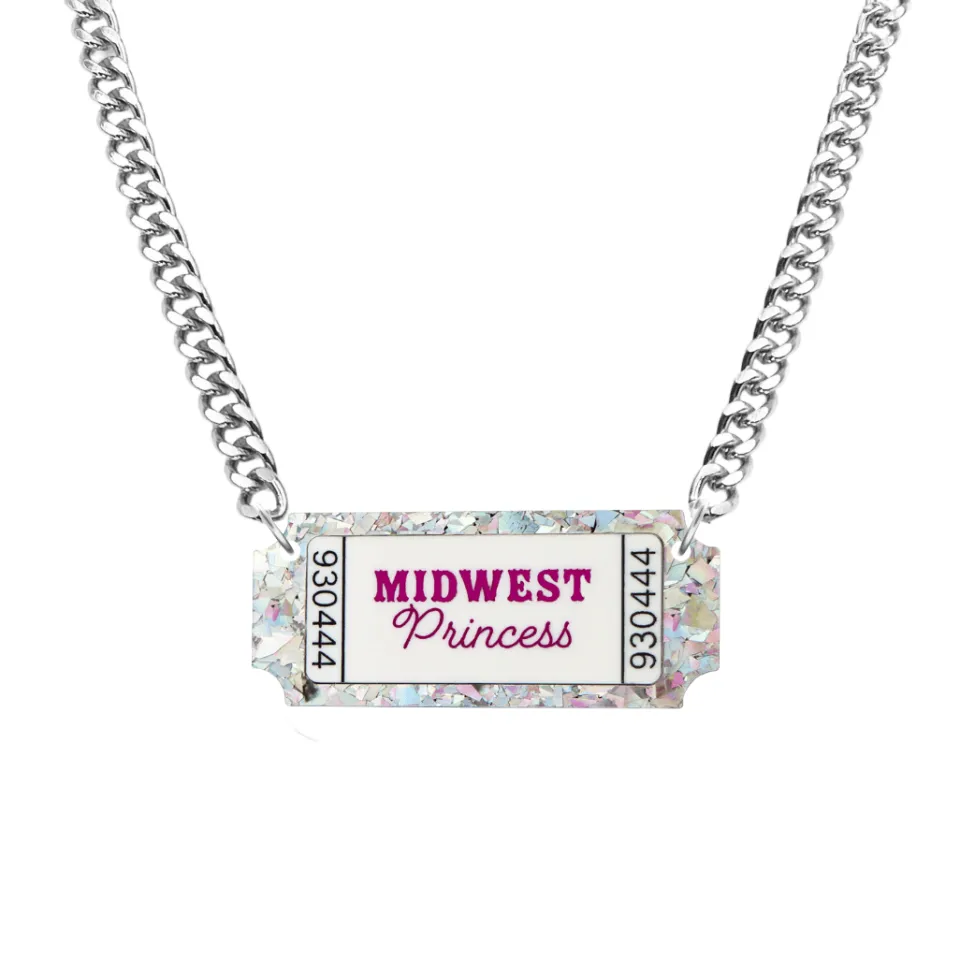 haus_of_dizzy_hometown_ho_2.webp Necklaces^Haus Of Dizzy 'Hometown Honey' Ticket Necklace