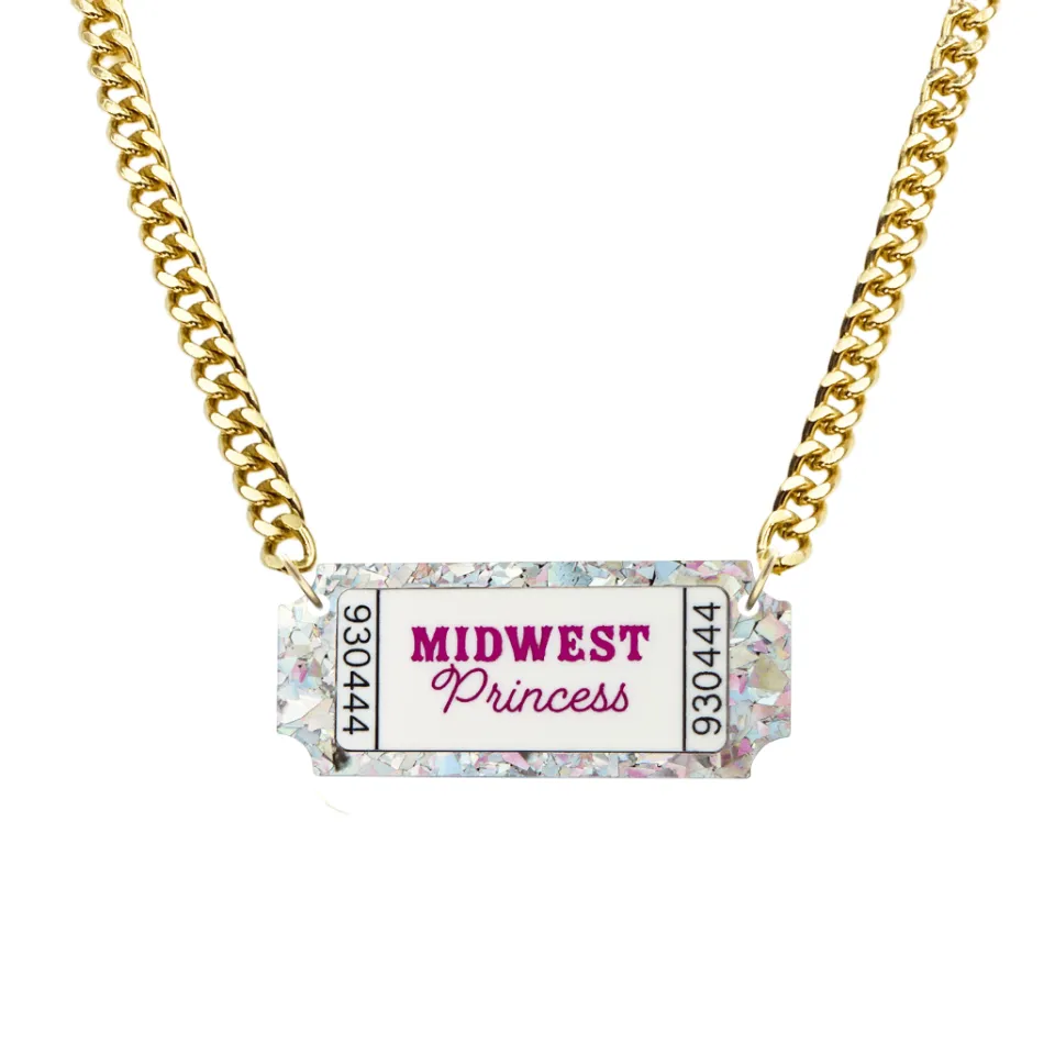 haus_of_dizzy_hometown_ho_3.webp Necklaces^Haus Of Dizzy 'Hometown Honey' Ticket Necklace