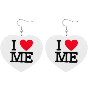 Earrings^Haus Of Dizzy 'I Love Me' Heart Earrings