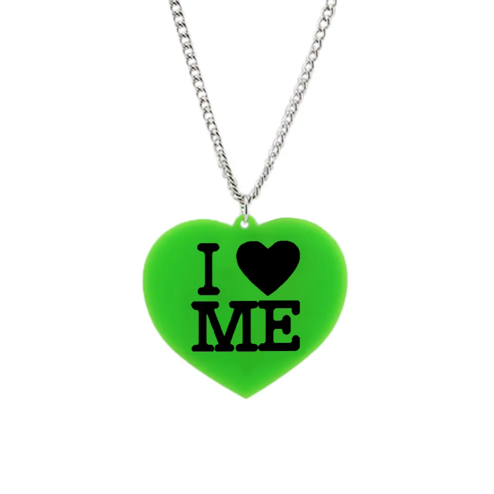 haus_of_dizzy_i_love_me_h_2.webp Necklaces^Haus Of Dizzy 'I Love Me' Heart Necklace
