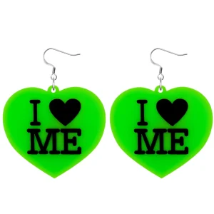 Earrings^Haus Of Dizzy 'I Love Me' Heart Earrings