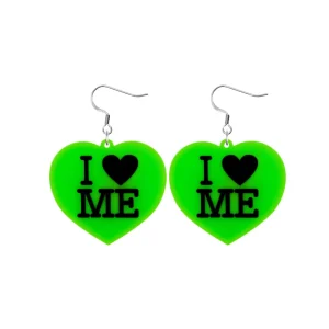 Earrings^Haus Of Dizzy 'I Love Me' Heart Earrings