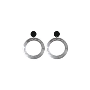 Earrings^Haus Of Dizzy 'I Love You So Fucking Much' Hoops