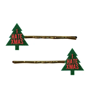 Hair Accessories^Haus Of Dizzy 'I Love/Hate Xmas' Hair Pins