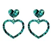 Earrings^Haus Of Dizzy 'Ice Princess' Glitter Barbie Heart Earrings