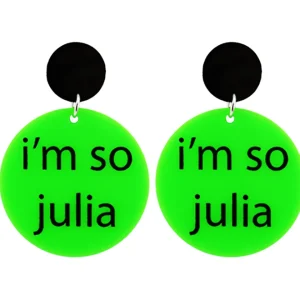 Earrings^Haus Of Dizzy 'i'm so julia' Circle Earrings