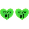 Earrings^Haus Of Dizzy 'i'm your #1' Heart Stud Earrings