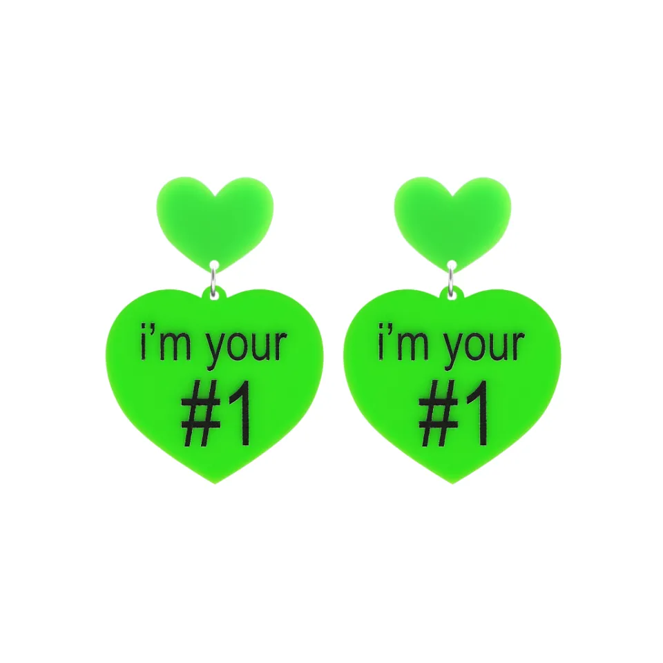 haus_of_dizzy_im_your__he_2.webp Earrings^Haus Of Dizzy 'i'm your #1' Heart Earrings