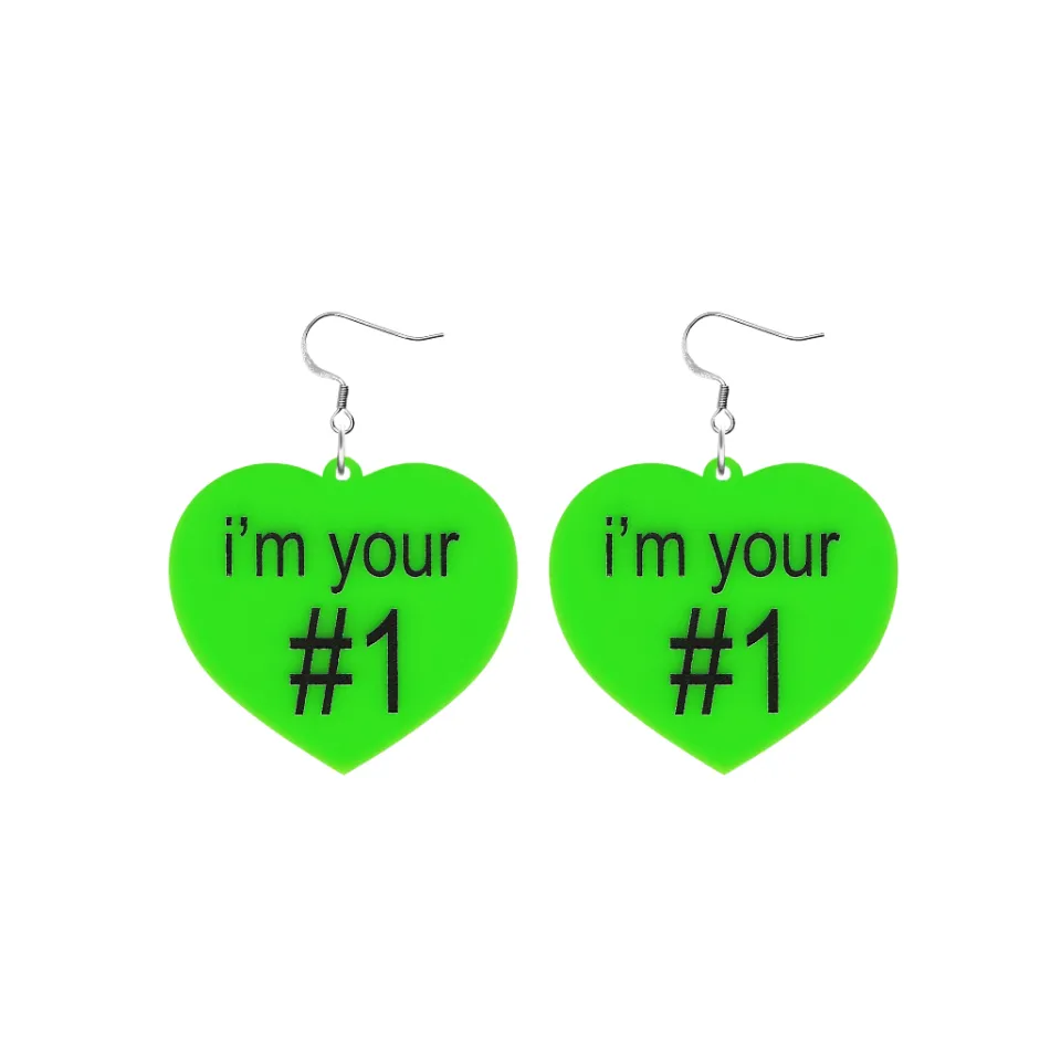 haus_of_dizzy_im_your__he_3.webp Earrings^Haus Of Dizzy 'i'm your #1' Heart Earrings