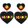 Earrings^Haus Of Dizzy Limited Edition 'OG Deadly' Heart Earrings